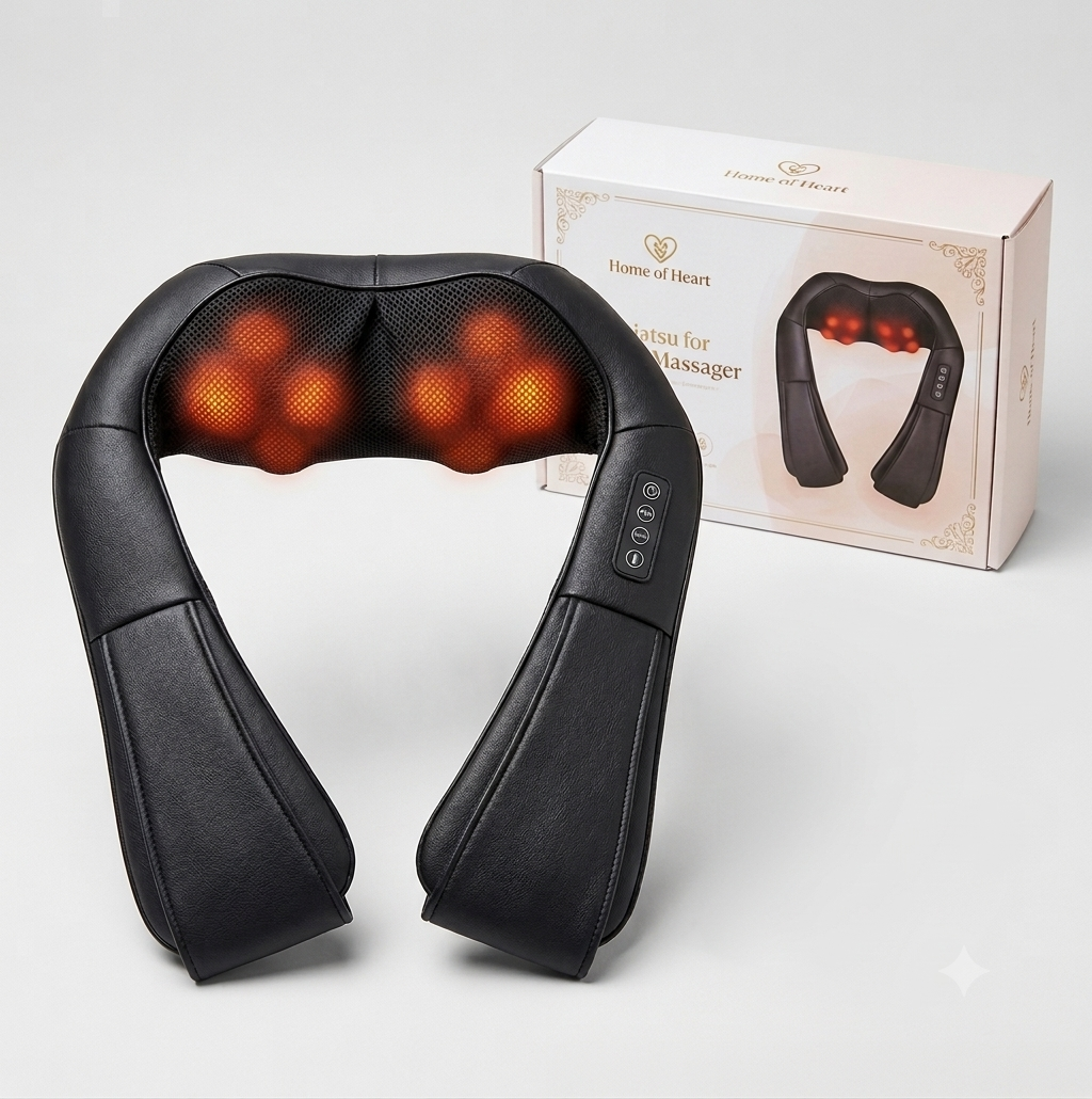 Home of Heart Premium Deep-Kneading Massage Pillow