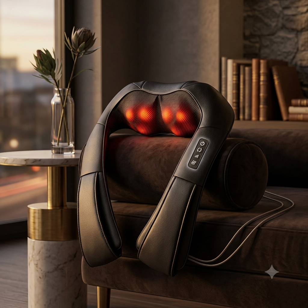 Home of Heart Premium Deep-Kneading Massage Pillow